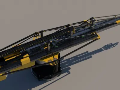 Building Printer 3D model