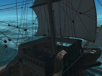 Detailed Ship Free 3D model