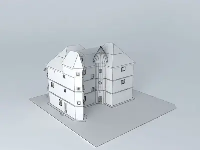 Old House Part 2 Free 3D model by bob1938