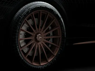 Mercedes-AMG S 65 Final Edition 2019 wheel 3D model