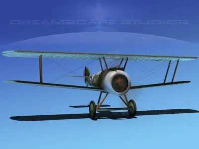 Sopwith Camel 3D model V4
