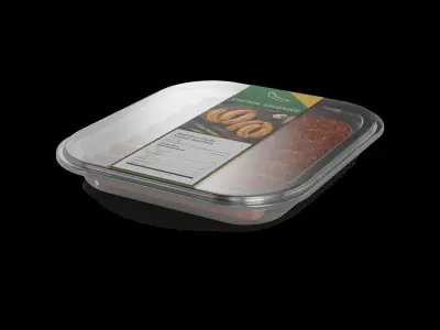 Deli sausages Chicken Sausages 3D model