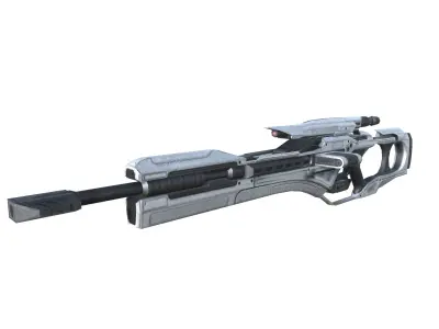 12-sniper winch20-gun model 3d game ready model Low-poly 3D model