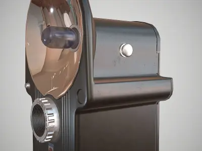 Philips Flash Cam And Bag Low-poly 3D model