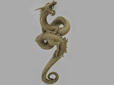 Chinese Dragon 3D print 