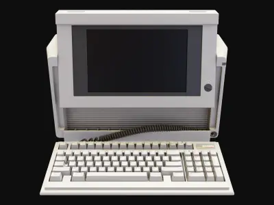 BM86 Portable PC Free 3D model