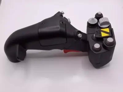 Mh-60R cyclic for flight sims with functional buttons 3D print model