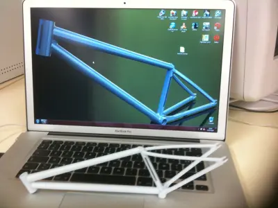 FreeStyle Bike frame Free 3D model