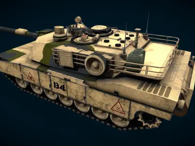 Battle crate 3D model