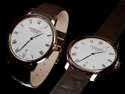 CHOPARD CLASSIC 40MM AUTOMATIC WATCH  3D model