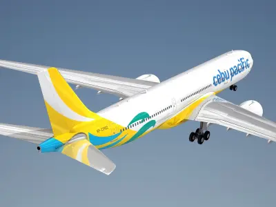 Airbus A330neo Cebu Pacific 3D model