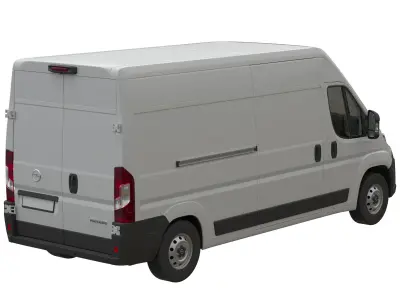 2024 Opel Movano  L3H2 Detailed interior 3D model