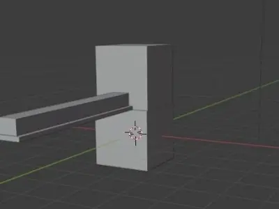 sledge hammer Low-poly 3D model shop