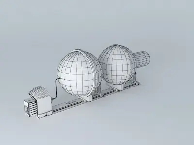 Transmission Bench Free 3D model