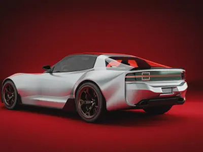 ONI - JDM inspired car design Free 3D model