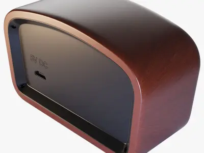 Vintage Radio 3D model