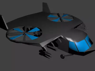 UDC-1 Sky Ogre 3D model