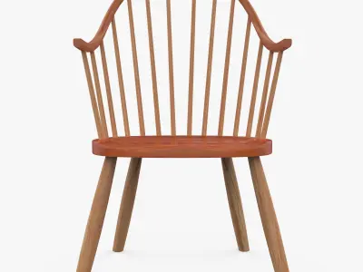 Moser armchair 3D model