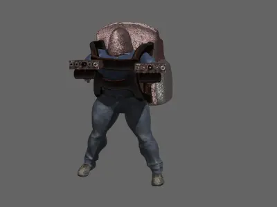 ISKI The Jumpder Free low-poly 3D model