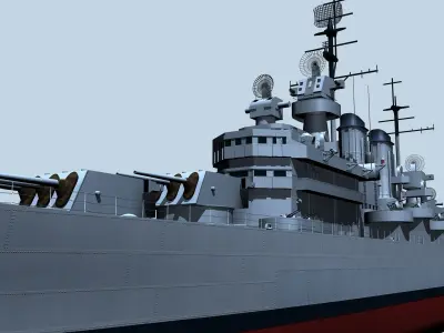 Light Cruiser 3D model