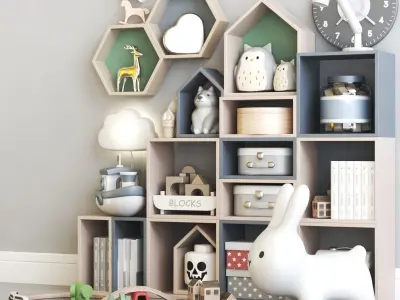 Furniture for nursery 5 3D model