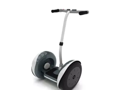 segway electric scooter 3D model