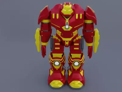 hulk buster 3D model