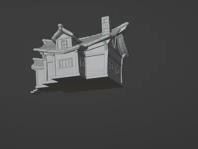 house Free 3D model buy