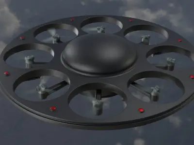 Drone 3D model shop