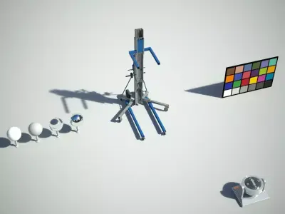 High Quality Genie Lift Low-poly 3D model