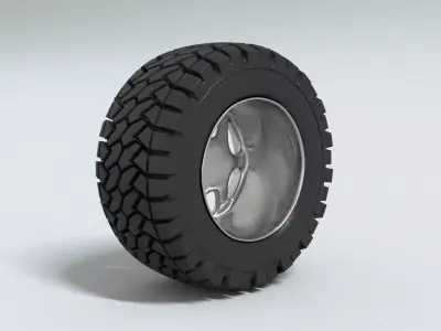 laos Off Road Tire 3D model