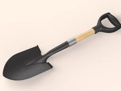 Shovel 3D model 3