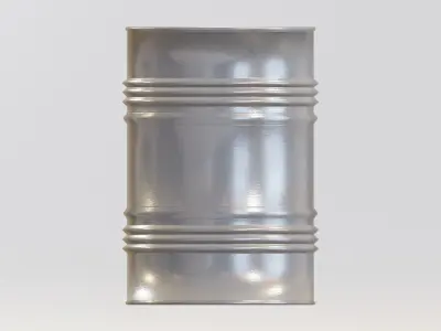 Oil Drum 01 Low-poly 3D model purchase