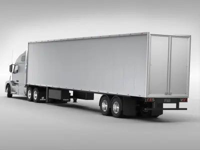 Volvo VNL670 (2016) 3D model