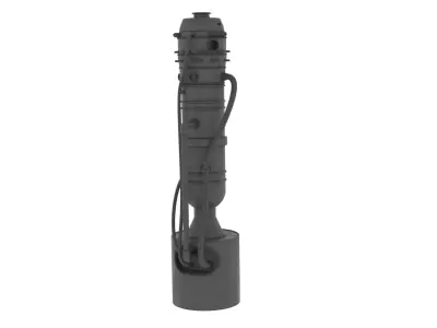 Echo Base Tube Generator 1-12 scale Blackseries 3D print model