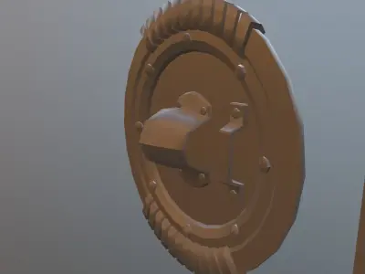 Shield and Sparrow 3D model