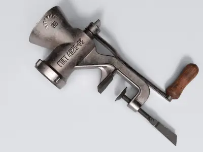 Meat Grinder 3D model 3D model