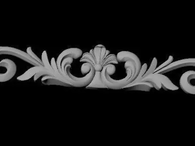 dekor ornament 3D model 242