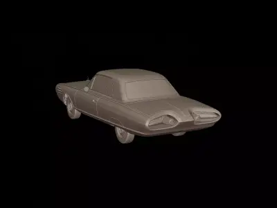 Chrysler Turbine 1963 3D PRINT MODEL 3D print model