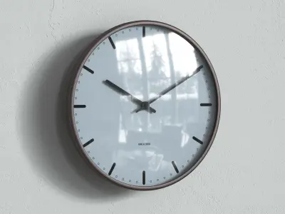 AJ City Hall Wall Clock 3D model