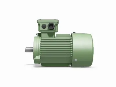 90S B14a IEC electric motor - 3D CAD model 3D model