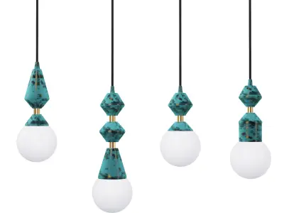 Pendant light Dome SKU 4844 Free 3D model