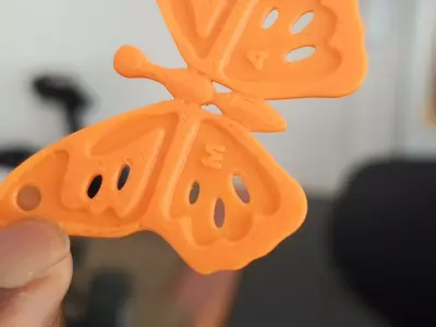 Butterfly Key Chain Holder  3D print model