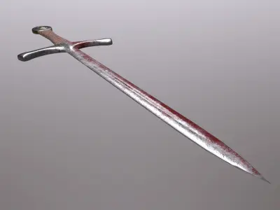 Medieval Sword 3D model purchase