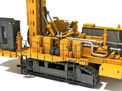 Drilling Rig 3D model purchase