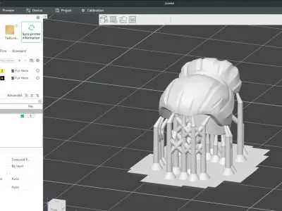 Custom3Dprint Minifigure Accessory - Minifigure Hair S2 - 062 3D print model