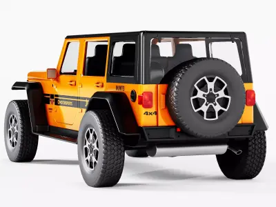 Offroad SUV Model 3D model