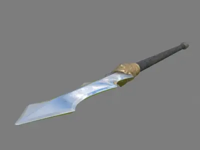 Chinese spear 3D model