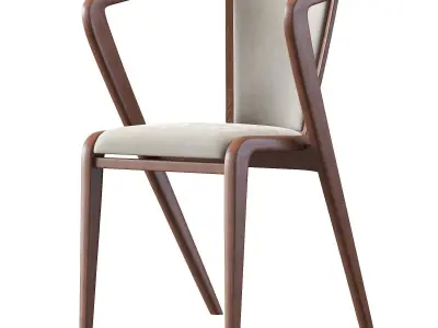 Roots chair Free 3D model