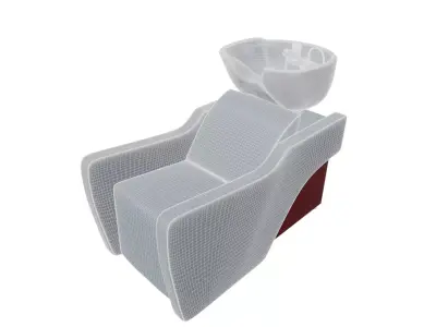 Flatiron Professional Shampoo Station 3D model